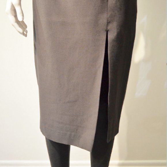 Vintage 80's Gab Split Front Pegged Midi Skirt - Picture 2 of 6